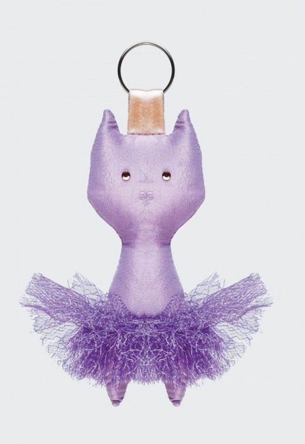 Wear Moi edler Anhänger "Katze" lavendelfarben