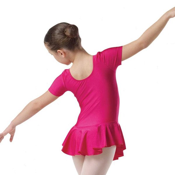 AUSLAUF Plume Ballettkleid für Kinder Gr. 122-128 maulbeere