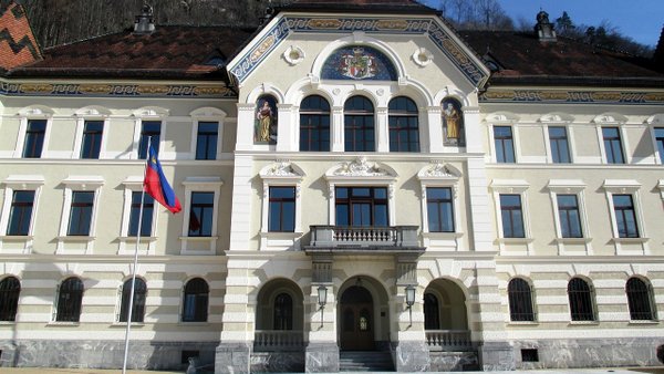 Rathaus von Fürstentum Liechtenstein